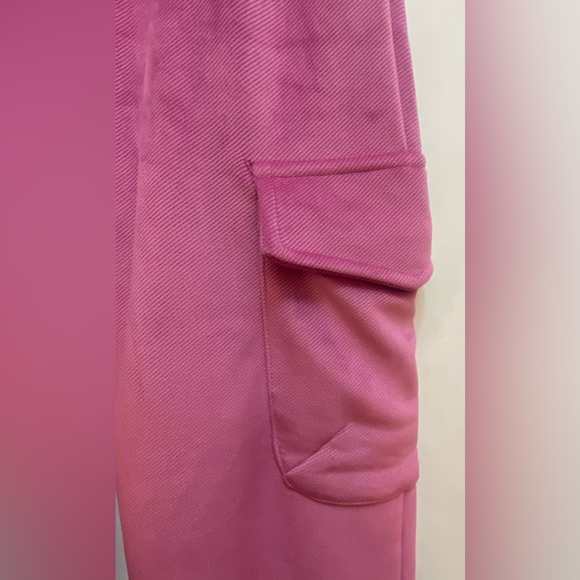 NWT Fuyukai Woman’s Pink 2-Piece Fleece Pant Jacket Set Size S/M - Picture 11 of 15
